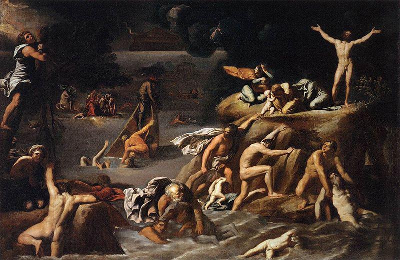 Agostino Carracci The Flood